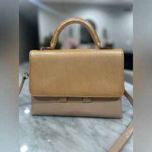 Ted Baker Gold and Cream bag